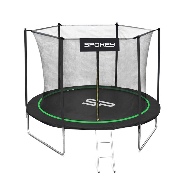 Spokey Jumper 244 cm trampolino da giardino nero 927878 2