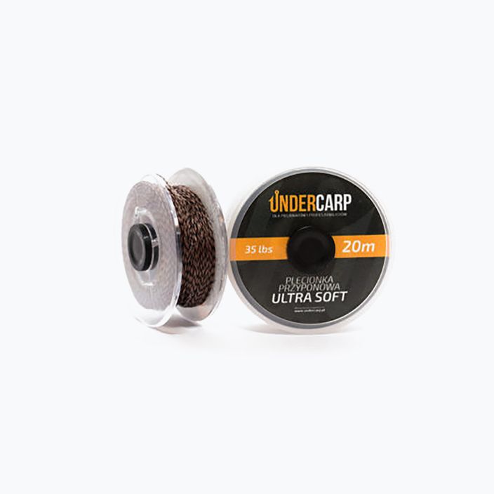 Treccia UnderCarp Ultra Soft per carpe UC207 marrone