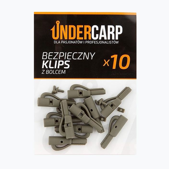 Clip di sicurezza UnderCarp UC58 verde 2