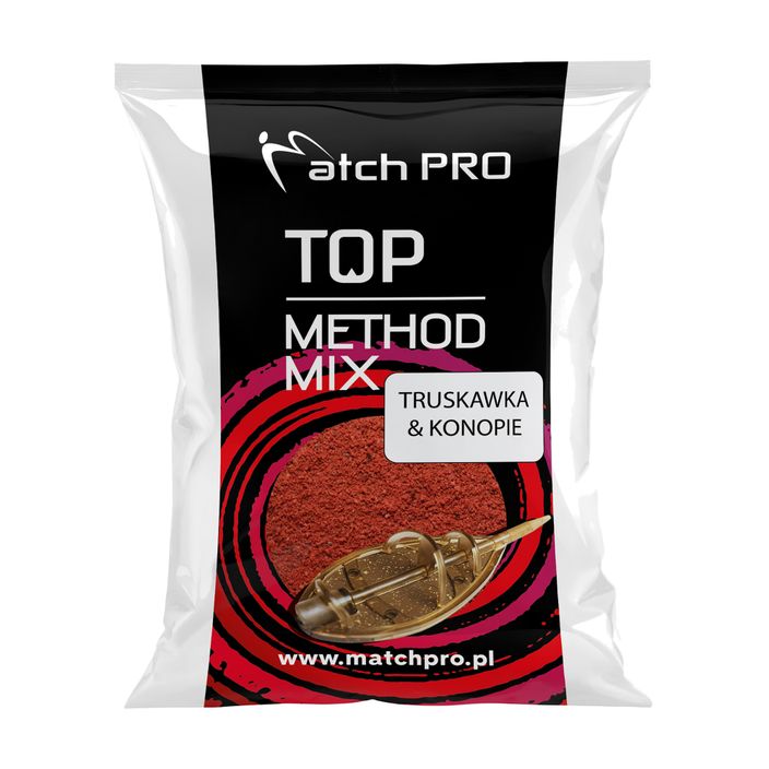 MatchPro Methodmix Strawberry & Hemp Fishing Groundbait 700 g 2