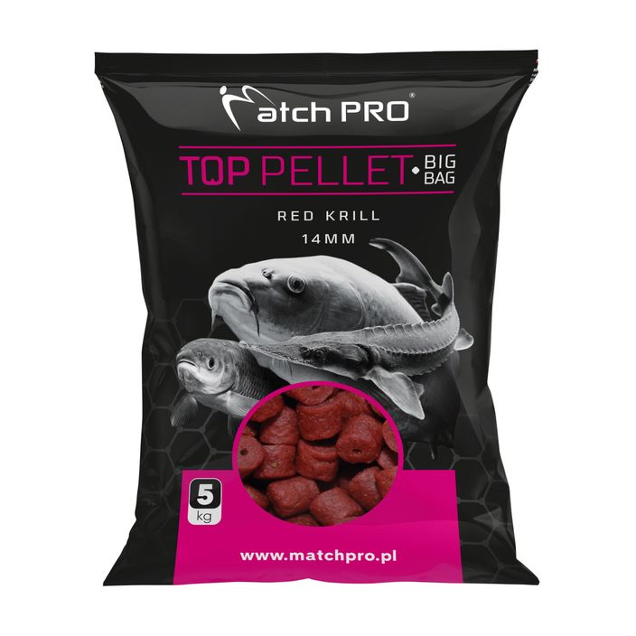 MatchPro pellet per carpe Big Bag Red Krill 14 mm 5 kg 2