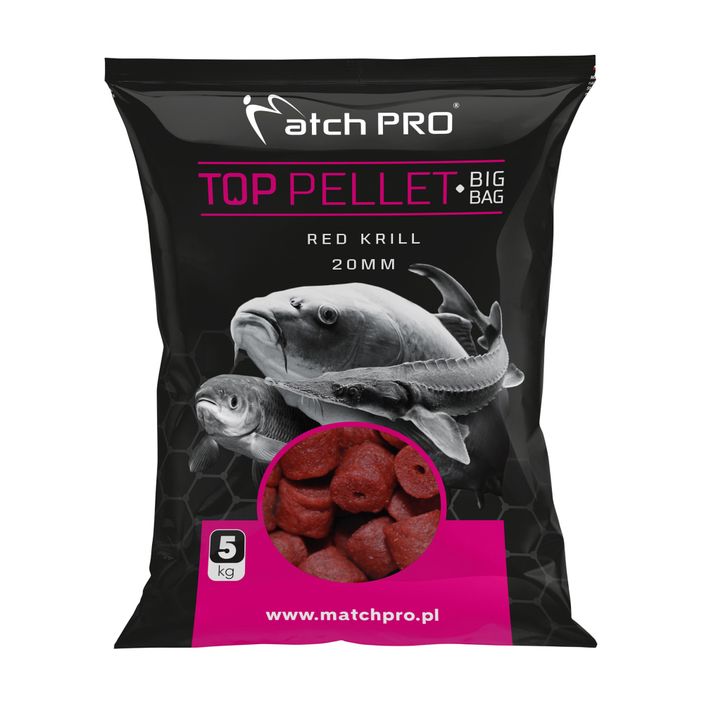 MatchPro pellet per carpe Big Bag Red Krill 20 mm 5 kg 2