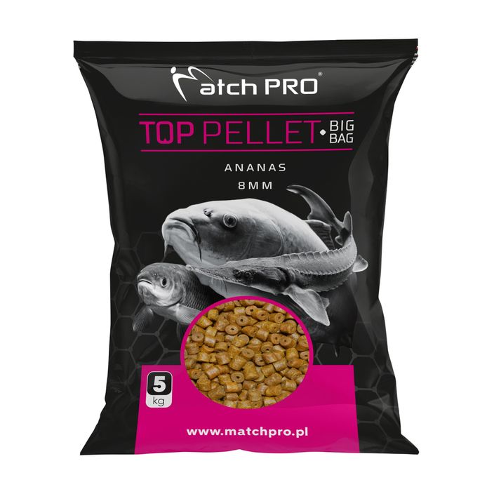 MatchPro pellet per carpe Big Bag Ananas 8 mm 5 kg 2