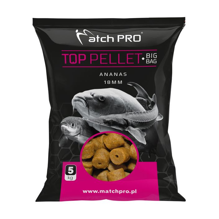 MatchPro pellet per carpe Big Bag Ananas 18 mm 5 kg 2