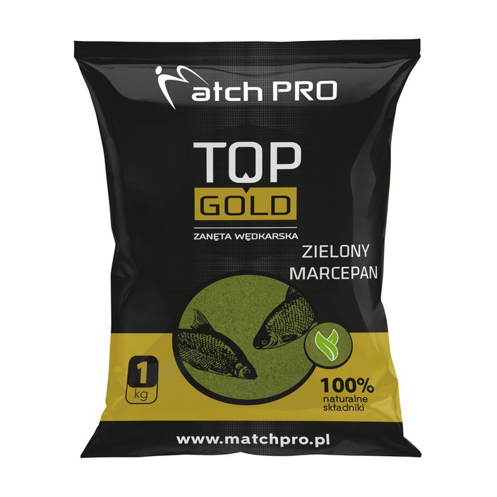MatchPro Top Gold Green Marzipan esca da pesca 1 kg 2