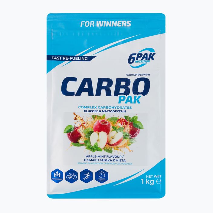 Carboidrati 6PAK Carbo Pak 1000 g Mela e Menta