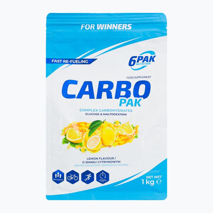 Carboidrati 6PAK Carbo Pak 1000 g Limone