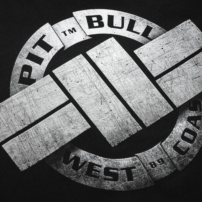 Maglietta da uomo Pitbull West Coast Steel Logo nero 3