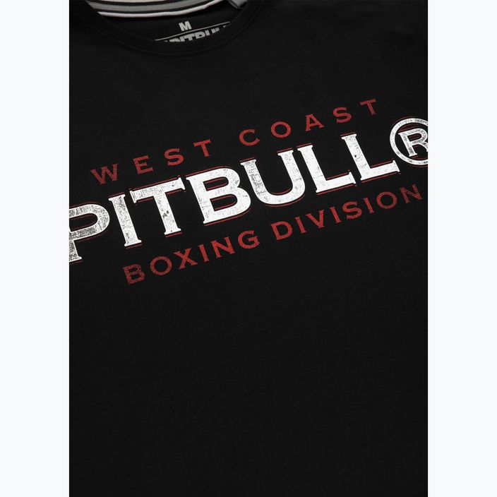 Maglietta Pitbull West Coast Boxing uomo 2019 nero 5