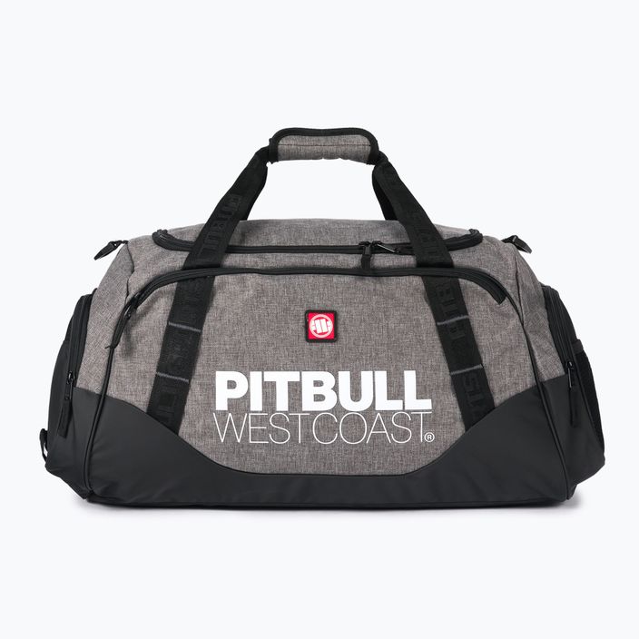 Pitbull West Coast TNT Sports 50 l nero/grigio melange borsa da ginnastica da uomo