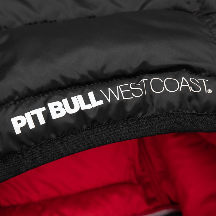 Pitbull West Coast Uomo Giacca invernale imbottita con cappuccio Seacoast nero 6