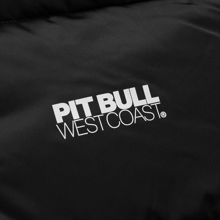 Pitbull West Coast Uomo Giacca invernale imbottita con cappuccio Walpen nero 8