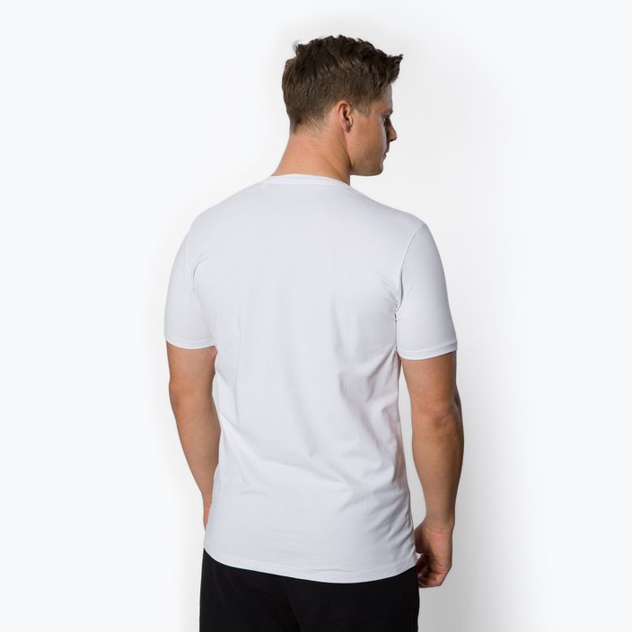 Pitbull West Coast - T-shirt uomo Slim Fit Lycra Small Logo bianco 3