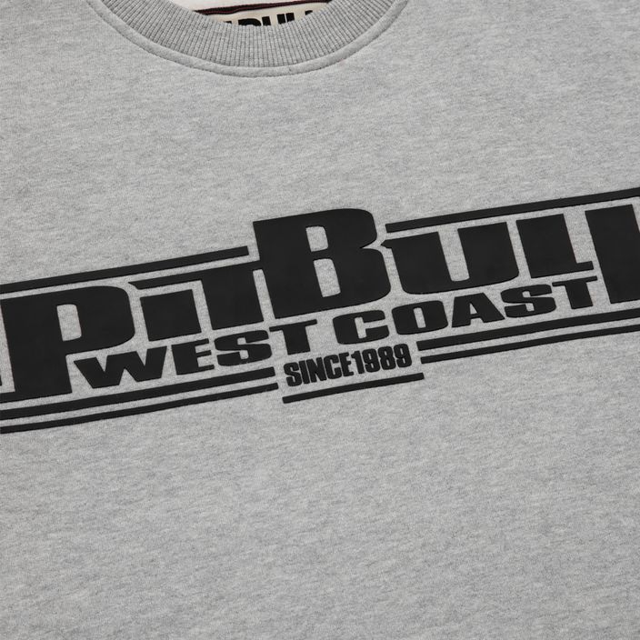 Felpa uomo Pitbull West Coast Crewneck Classic Boxing 21 grigio/melange 6