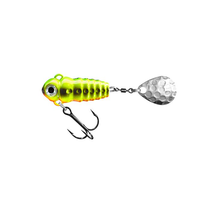 SpinMad Crazy Bug Tail spin bait giallo e nero 2405 2