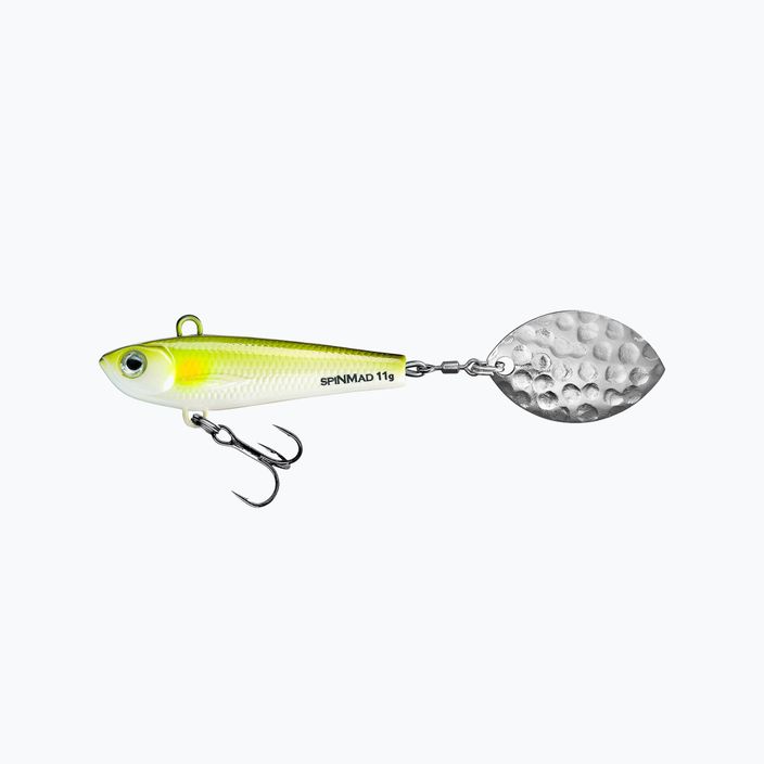 SpinMad Pro Spinner Tail esca giallo e bianco 2904