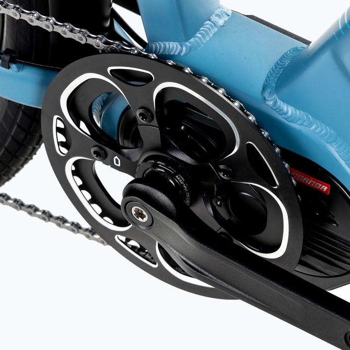 Bicicletta elettrica EcoBike MX500 48V 17,5Ah 840Wh X500 LG blu 4