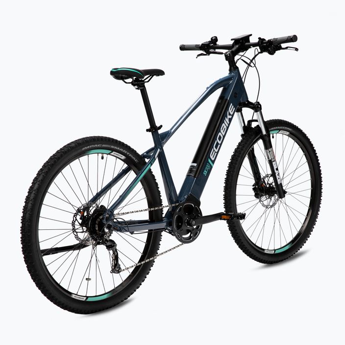 Bicicletta elettrica EcoBike SX300 48V 14Ah 672Wh X300 LG blu 3