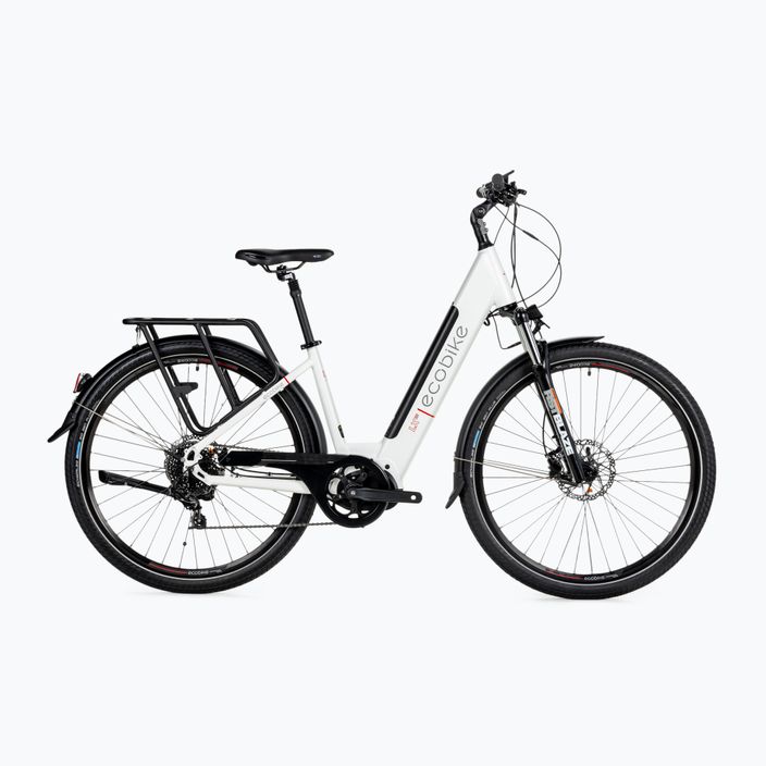 Bicicletta elettrica EcoBike LX300 48V 10,4Ah 499,2Wh X300 Greenway bianco