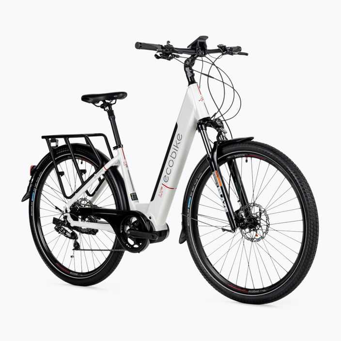 Bicicletta elettrica EcoBike LX300 48V 14Ah 672Wh X300 LG bianco 2