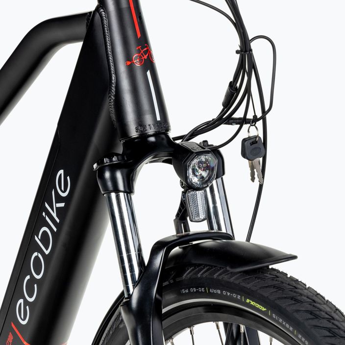 Bicicletta elettrica EcoBike MX300 48V 14Ah 672Wh X300 LG nero 5