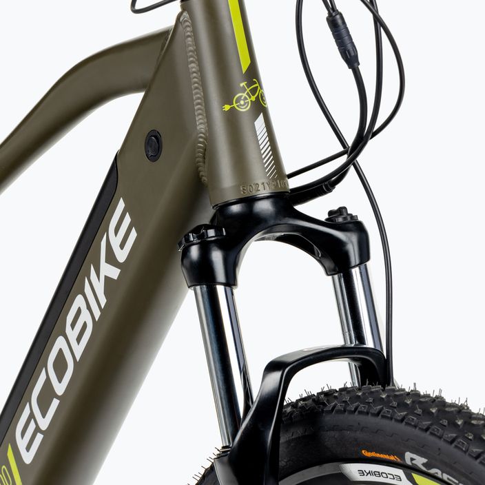 Bicicletta elettrica EcoBike SX300 48V 14Ah 672Wh X300 LG verde 8