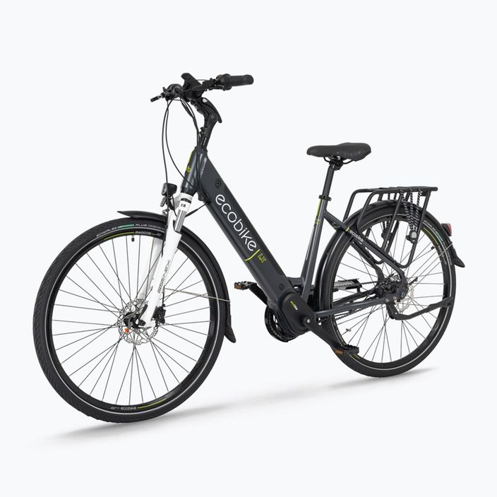 Bicicletta elettrica EcoBike LX 48V 14Ah 672Wh X300 LG nero 3