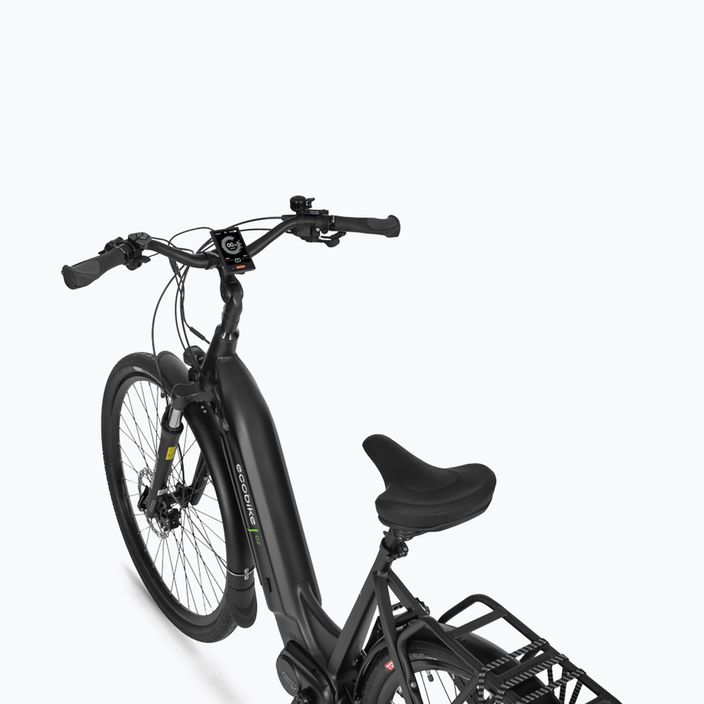 Bicicletta elettrica EcoBike D2 City 48V 14Ah 672Wh Smart BMS nero 9
