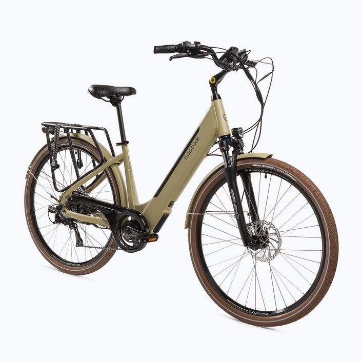 Bicicletta elettrica EcoBike X-City 36V 13Ah 468Wh Greenway cappuccino 2