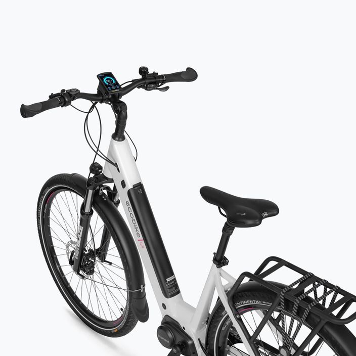 Bicicletta elettrica da donna EcoBike LX 300/X300 48V 14Ah 672Wh LG bianco 4