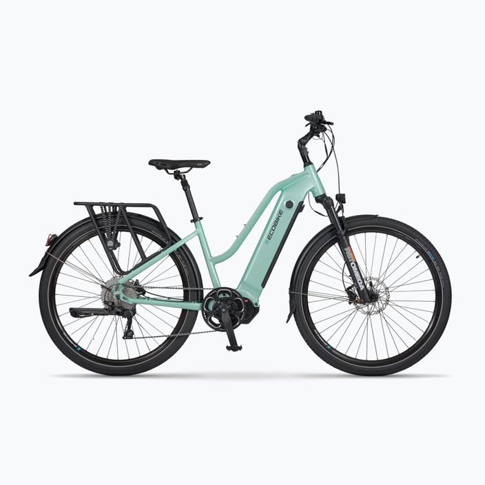 Bicicletta elettrica da donna EcoBike LX 500/X500 48V 17,5Ah 840Wh LG menta
