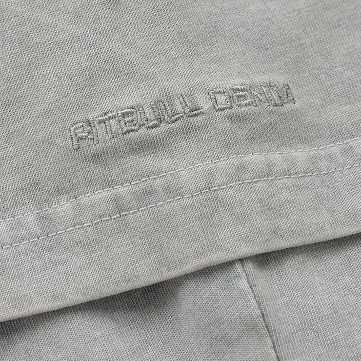 Maglietta Pitbull West Coast Uomo Logo Small Denim Washed 190 grigio/melange 5