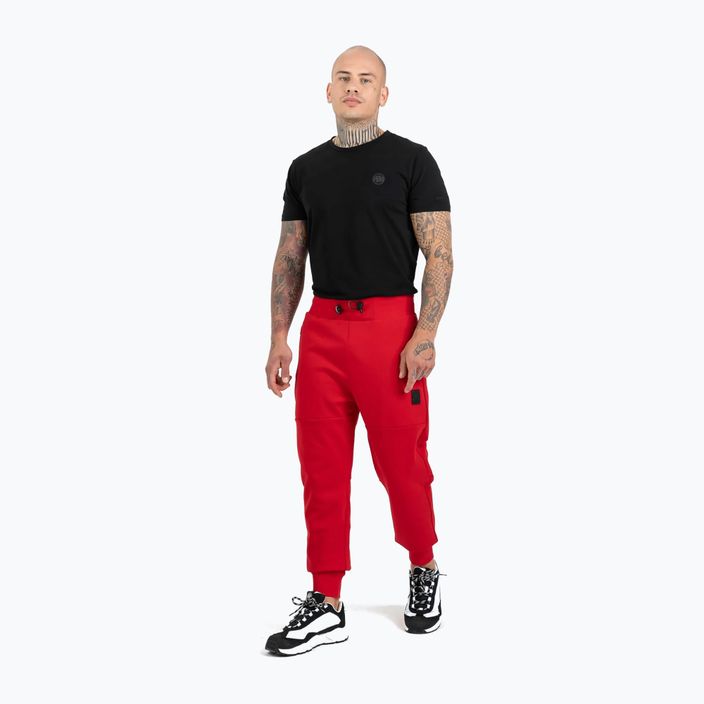 Pantaloni Pitbull West Coast da uomo Alcorn rosso 2