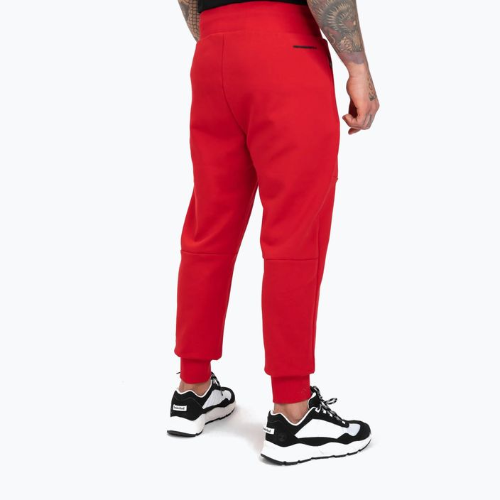 Pantaloni Pitbull West Coast da uomo Alcorn rosso 3