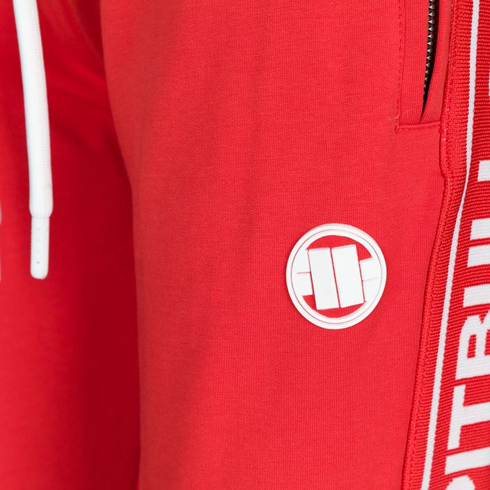 Pantaloni da jogging Pitbull West Coast donna F.T. 21 Logo piccolo rosso 3