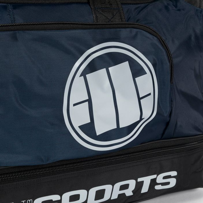 Pitbull West Coast Big Sports Logo 100 l borsa da allenamento nero/marino scuro 3