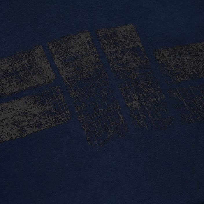 Felpa da uomo Pitbull West Coast Classic Logo con cappuccio, blu scuro 5