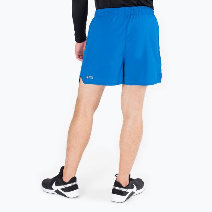 Pantaloncini da allenamento da uomo Pitbull West Coast Performance Small Logo blu 7
