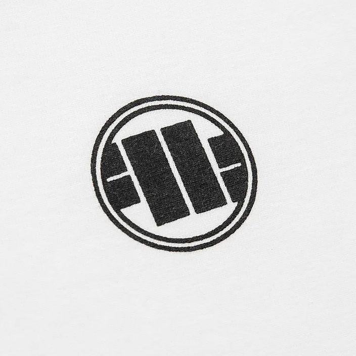 Maglietta Pitbull West Coast da uomo Logo Small 140 GSM bianco 3