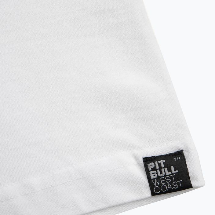 Pitbull West Coast Scratch - Maglietta da uomo bianca 170 GSM 6