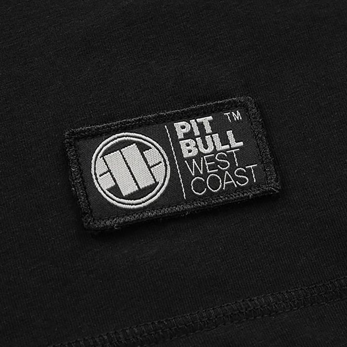 Felpa Pitbull West Coast da uomo Mercado Small Logo 210 GSM nero 4