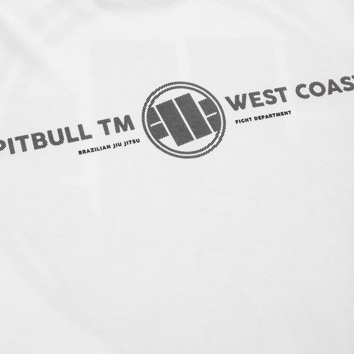 Pitbull West Coast Keep Rolling Maglietta da uomo di peso medio bianco 7