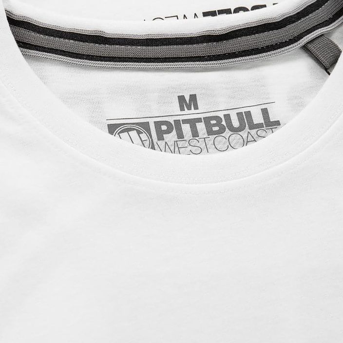 Pitbull West Coast Keep Rolling Maglietta da uomo di peso medio bianco 8