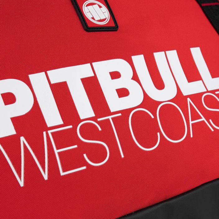 Pitbull West Coast Big Logo TNT 100 l nero/rosso borsa da allenamento da uomo 12