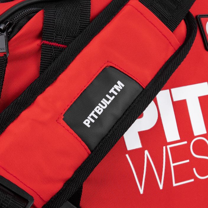 Pitbull West Coast Big Logo TNT 100 l nero/rosso borsa da allenamento da uomo 15