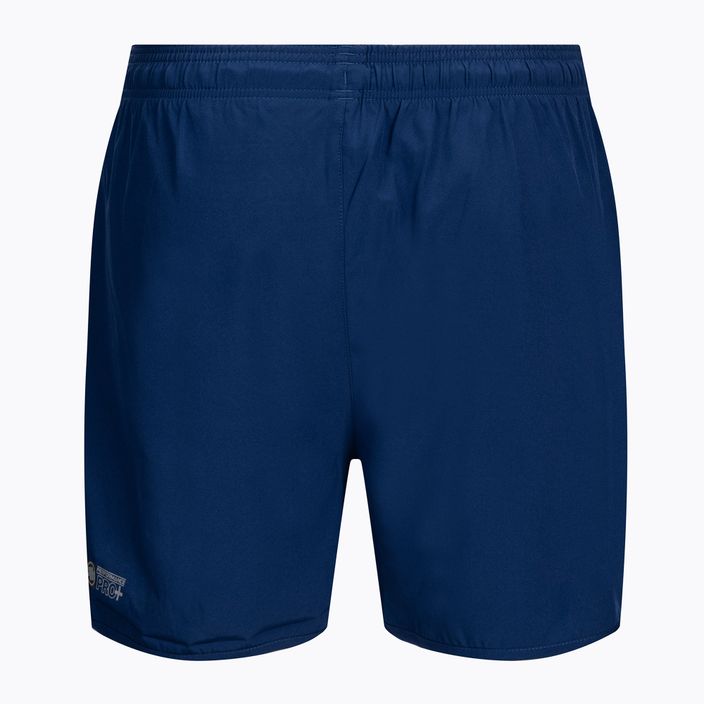 Pantaloncini da allenamento Pitbull West Coast Performance Small Logo da uomo blu scuro 2