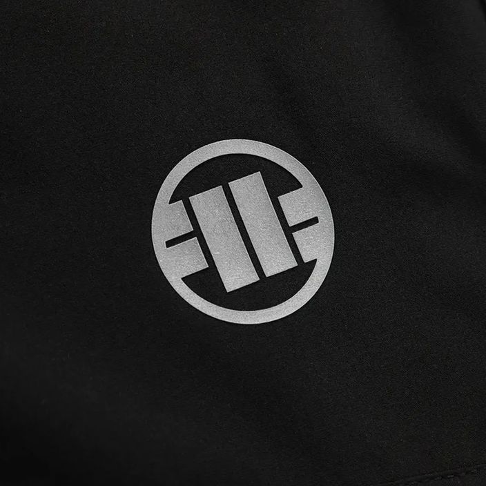 Pantaloncini da allenamento neri da uomo Pitbull West Coast Performance Small Logo 4