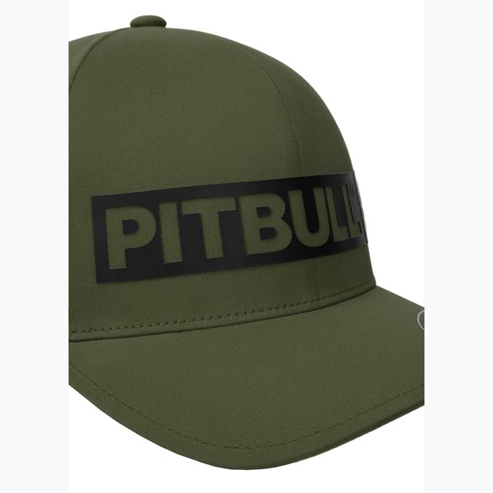 Cappello completo Pitbull West Coast Uomo, "Hilltop" Stretch Fitted olive 3