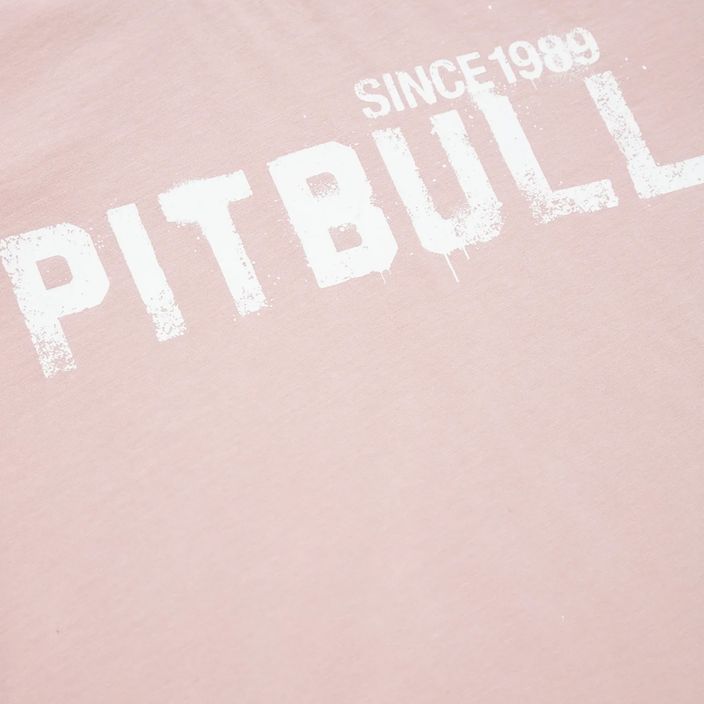 Maglietta Pitbull West Coast donna T-S Grafitti rosa polvere 4