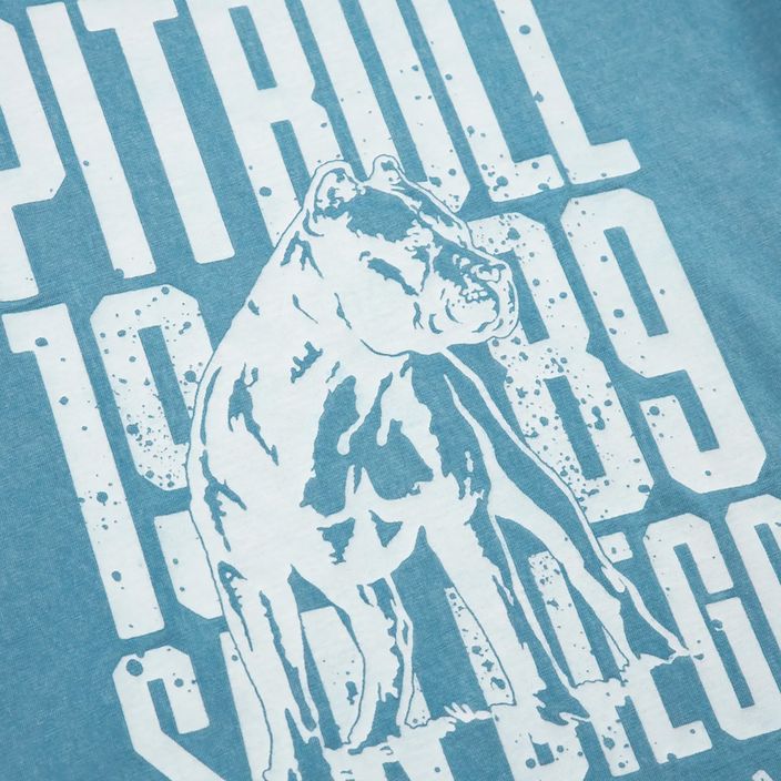 Maglietta Pitbull West Coast donna T-S San Diego Dog blu 3